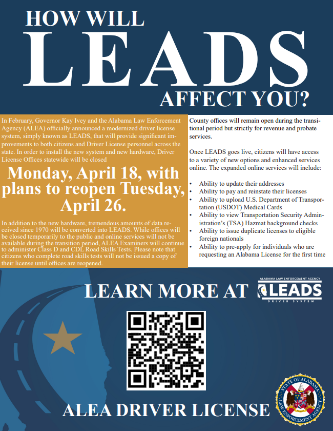 LEADS Alabama Law Enforcement Agency